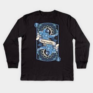 Impossible Astronaut Kids Long Sleeve T-Shirt